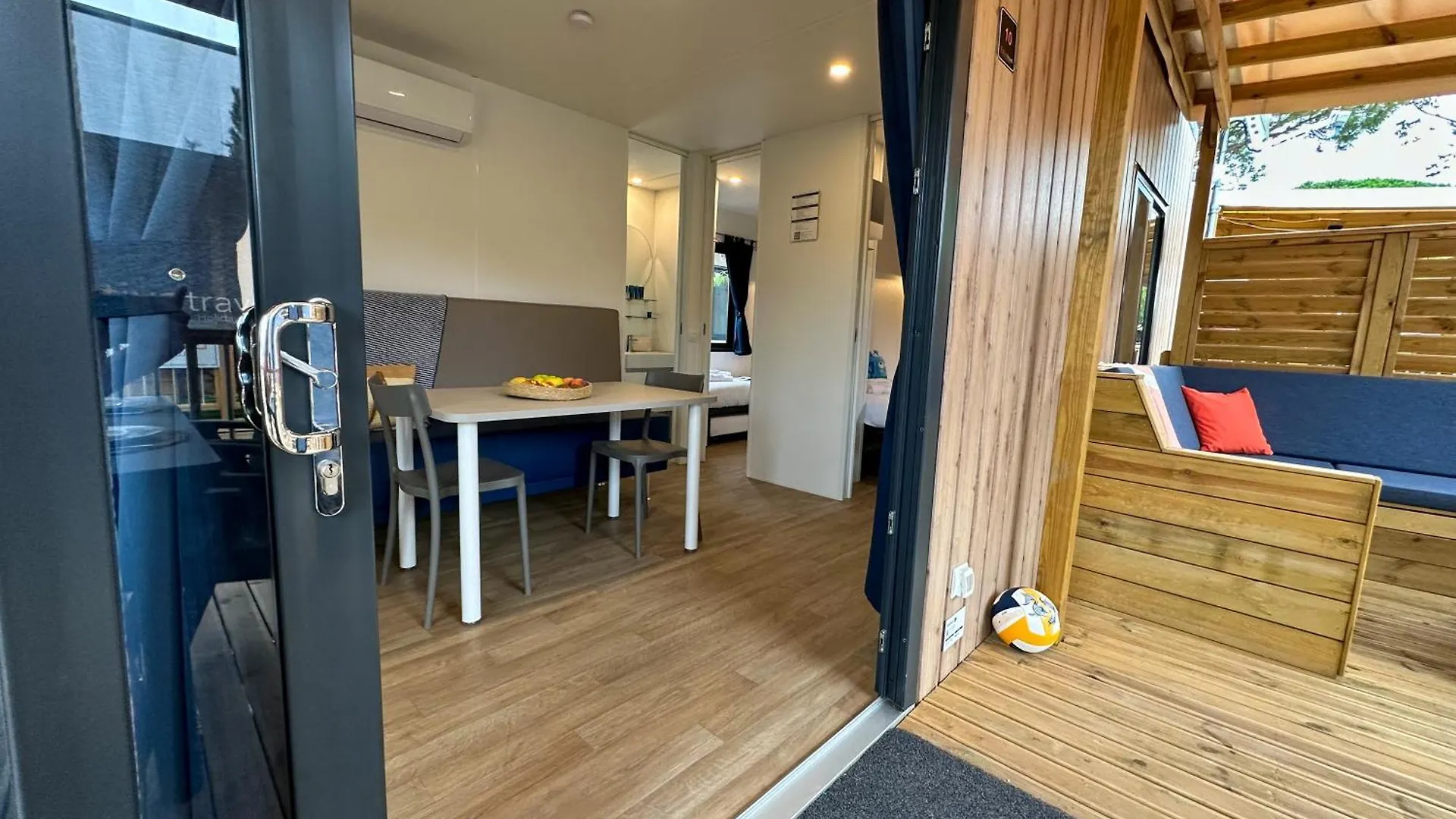 Campsite Estivo Premium Deluxe Mobile Homes On Camping Malibu Beach Lido di Jesolo Italy