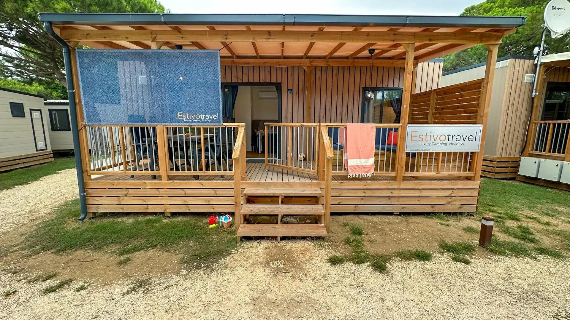 Estivo Premium Deluxe Mobile Homes On Camping Malibu Beach Lido di Jesolo